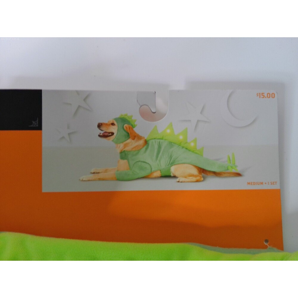 HYDE AND EEK Stegosaurus LED Light Up Pet Costume
